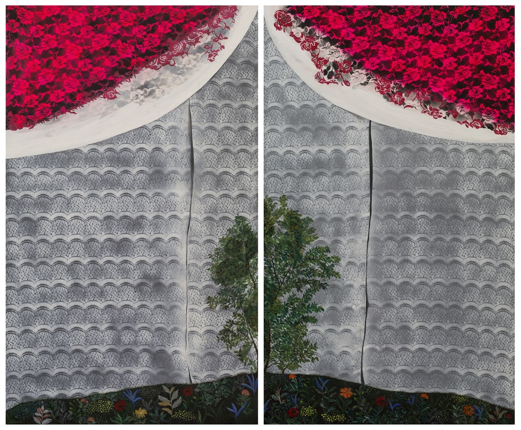 Entrance.60X72 inches,Acrylics on canvas,2019@gandhara art gallery Karachijpg.jpg