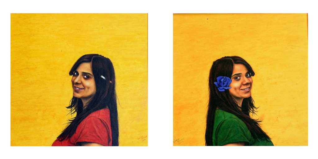 DoniaKaiser_Diptych_Red Chili_Green chili_4X4 inches_Gouache on Wasli_2014.jpg