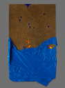 Blue rain
