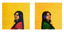 Diptych Red Chilli Green Chilli