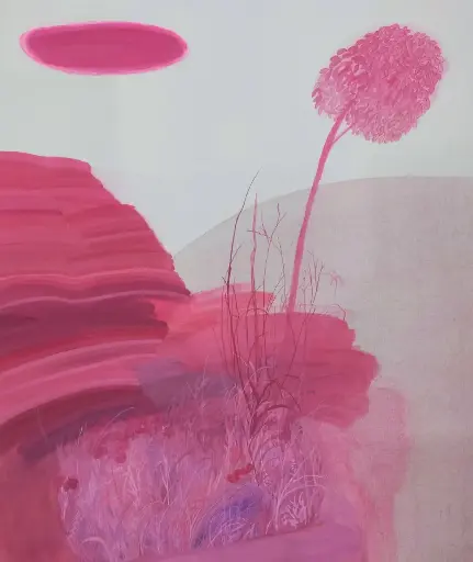Umna Laraib - Untitled from ‘Red and red series’